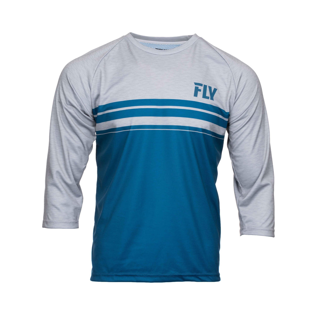 FLY RACING RIPA 3/4 JERSEY - GREY - pivotcycleseu